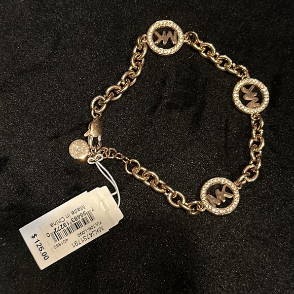 MICHAEL Michael Kors Jewelry Michael Michael Kors Gold Chain Charm